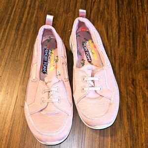 Skechers Pink Air Cooled Memory Foam Shoes Sz 6